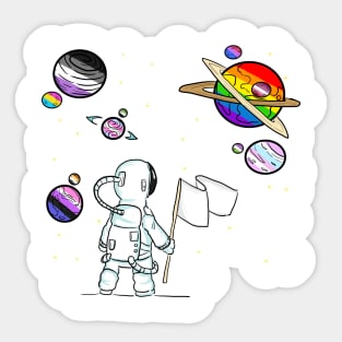 Space Pride Sticker